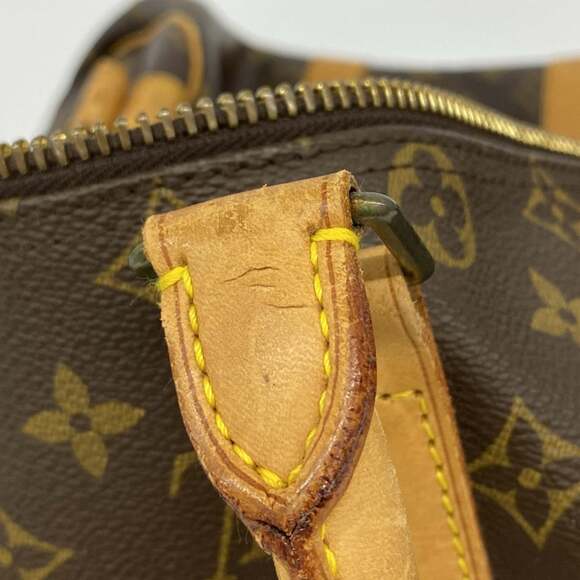 LOUIS VUITTON Authentic Brown Monogram Keepall 45 Boston Bag - Picture 7 of 14